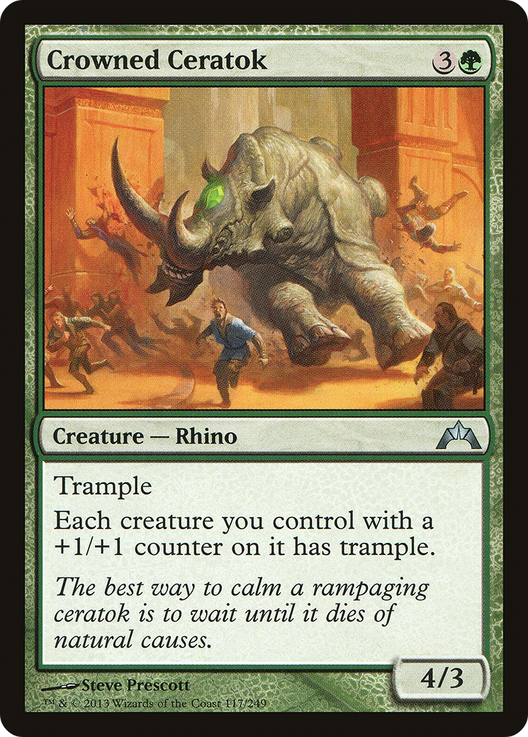 Ceratok couronné (GTC-117) - Gatecrash 