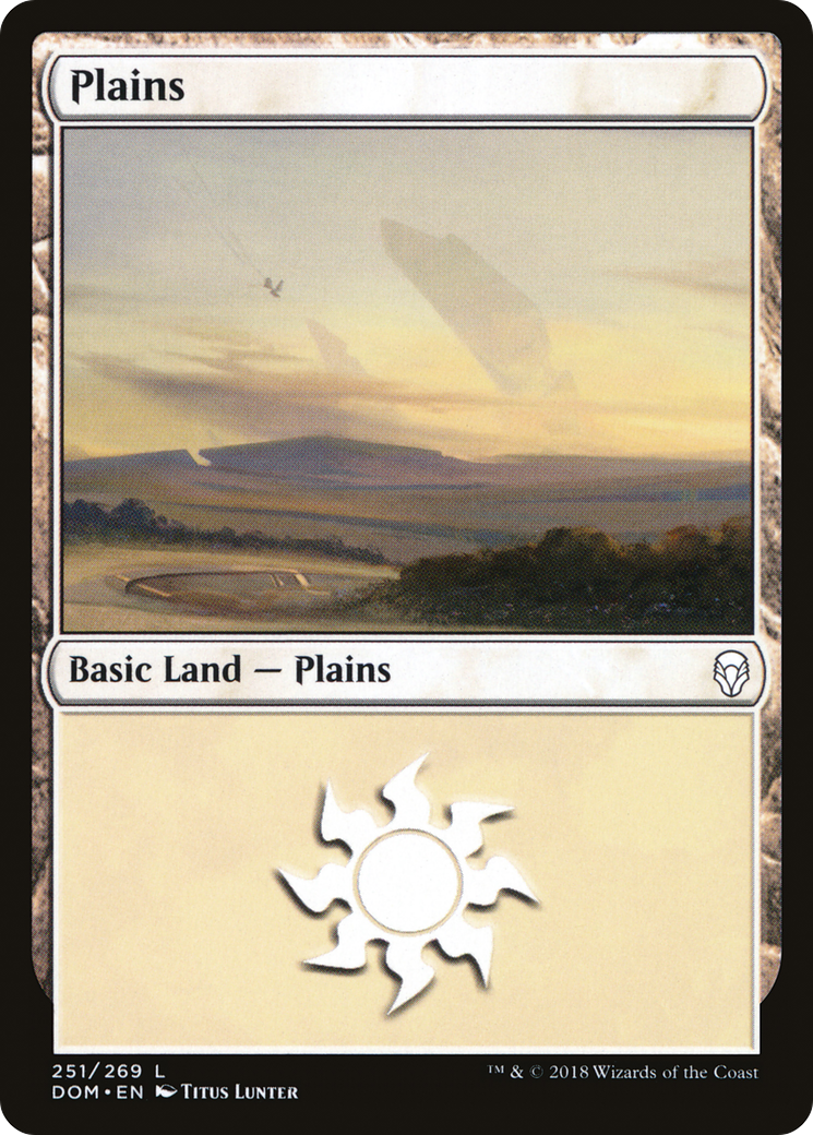 Plaines (DOM-251) - Feuille Dominaria