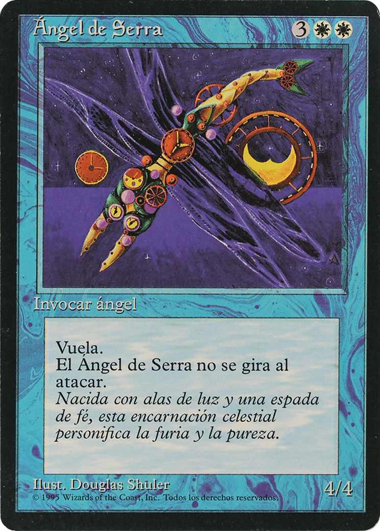 Serra Angel (4BB-) - Fourth Edition Foreign Black Border