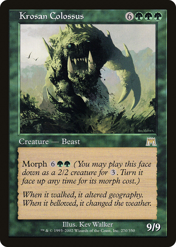 Krosan Colossus (ONS-270) - Onslaught Foil 