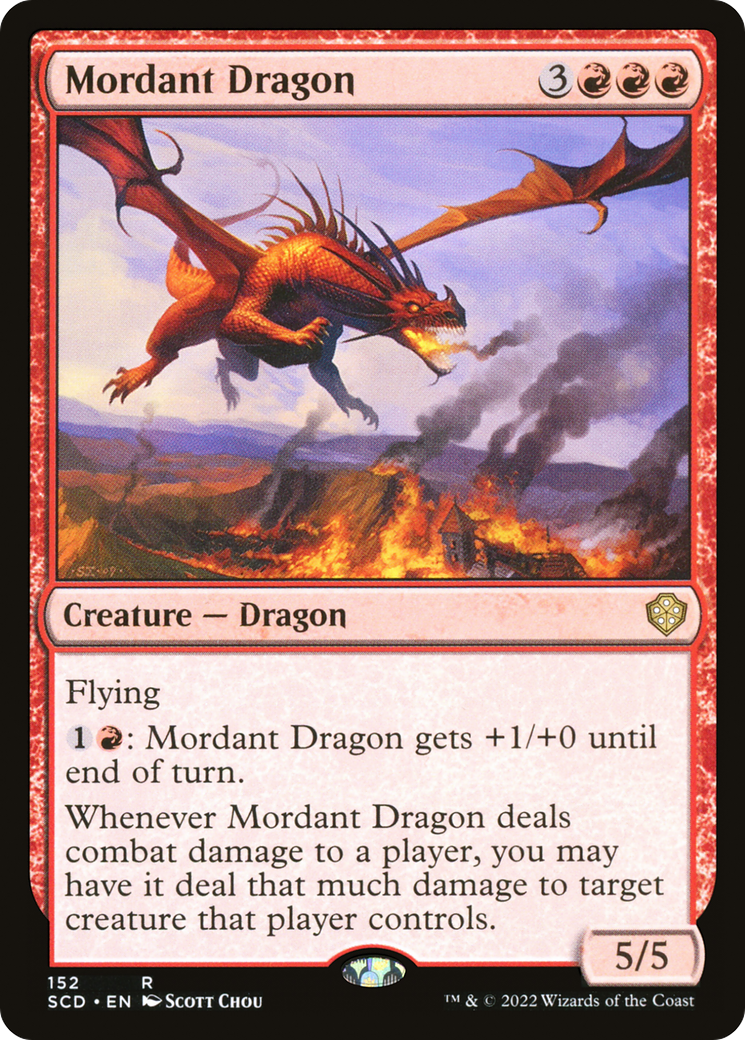 Dragon mordant (SCD-152) - Decks de commandant de départ 