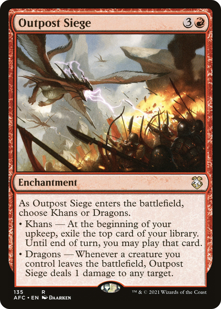 Siège d'avant-poste (AFC-135) - Commandant des Royaumes oubliés 