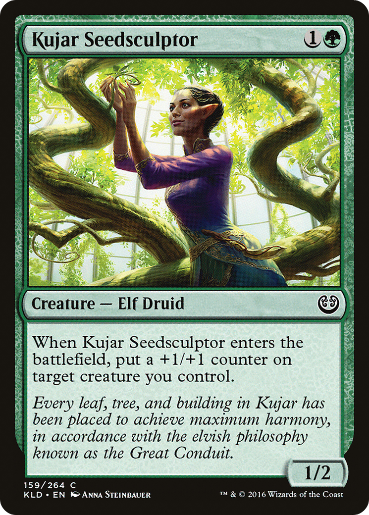 Kujar Seedsculptor (KLD-159) - Feuille de Kaladesh