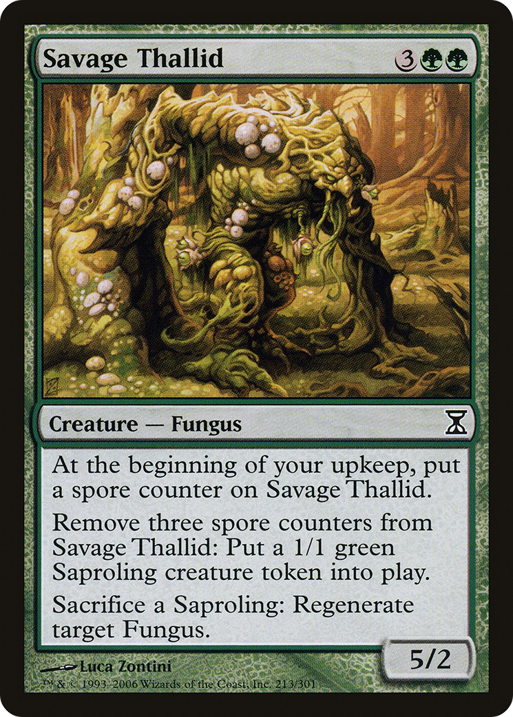Savage Thallid (TSP-213) - Time Spiral