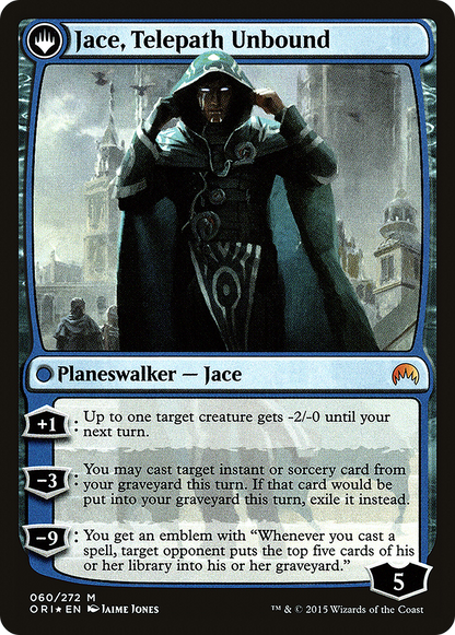 Jace, Vryn's Prodigy (PRE-60S) - Magic Origins Promos: (originpwdfc) Foil