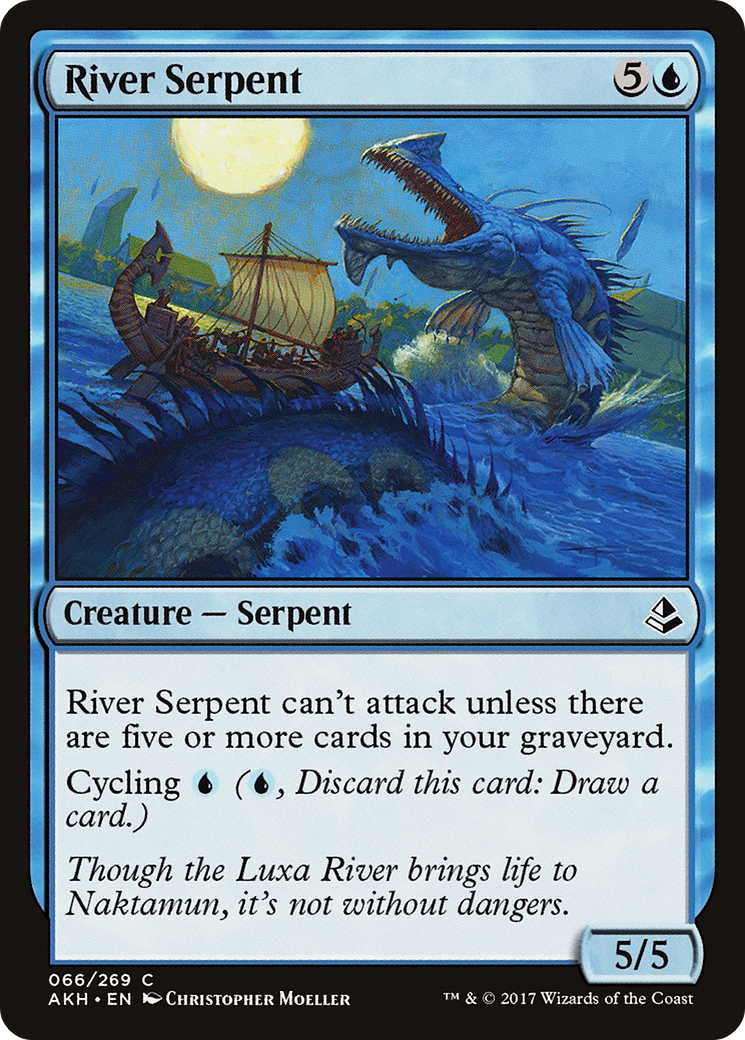 Serpent de rivière (AKH-066) - Amonkhet