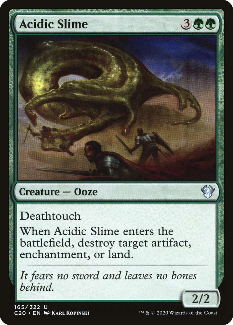Slime acide (C20-165) - Commander 2020