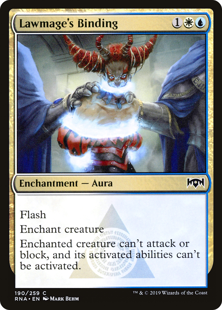 Lien du Lawmage (ARN-190) - Allégeance de Ravnica 