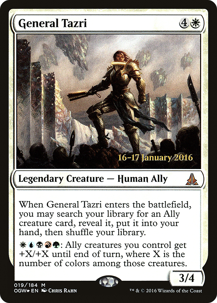 General Tazri (PRE-019) - Oath of the Gatewatch Promos Foil