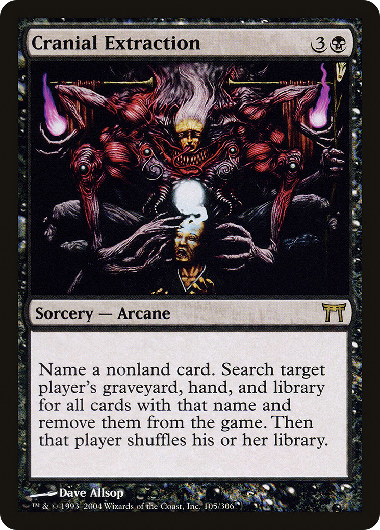 Cranial Extraction (CHK-105) - Champions of Kamigawa