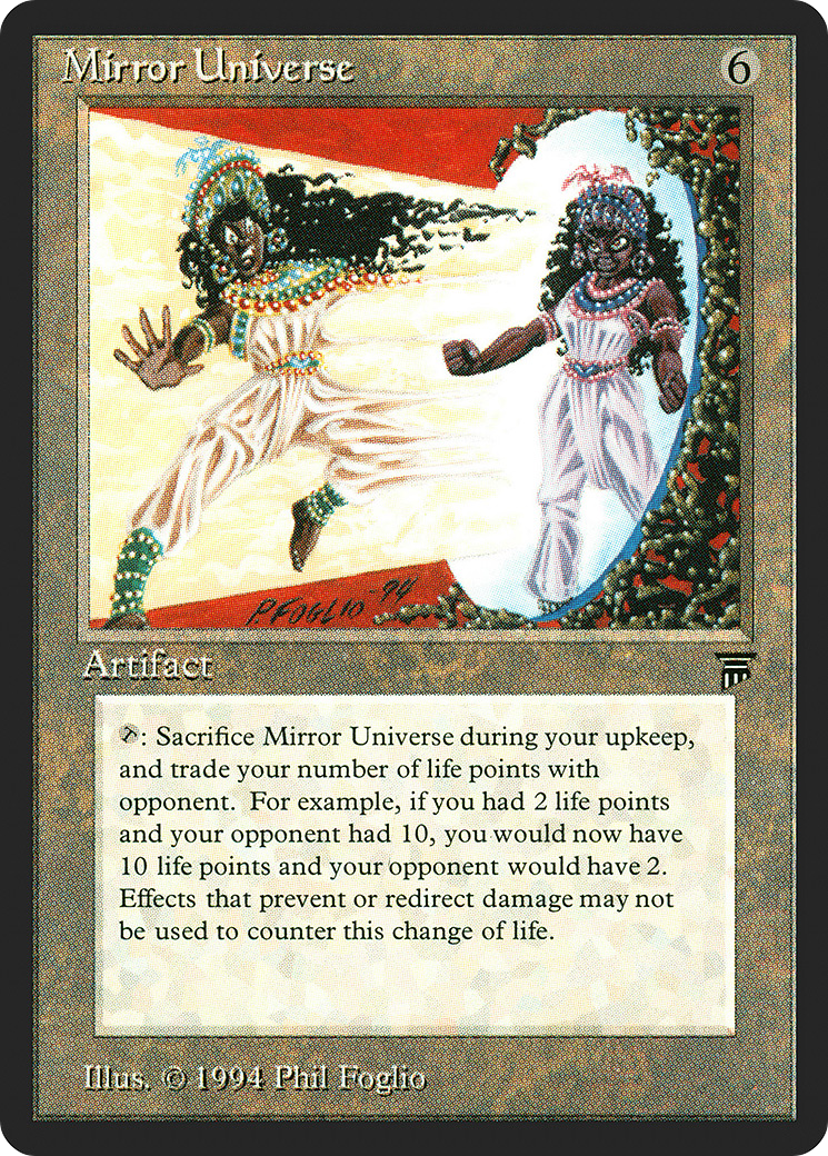 Univers Miroir (LEG-287) - Légendes 