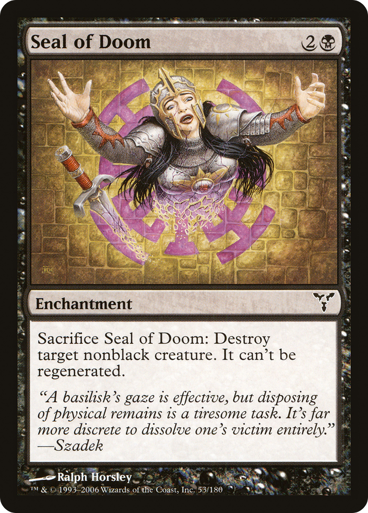 Sceau du Destin (DIS-053) - Dissension Foil