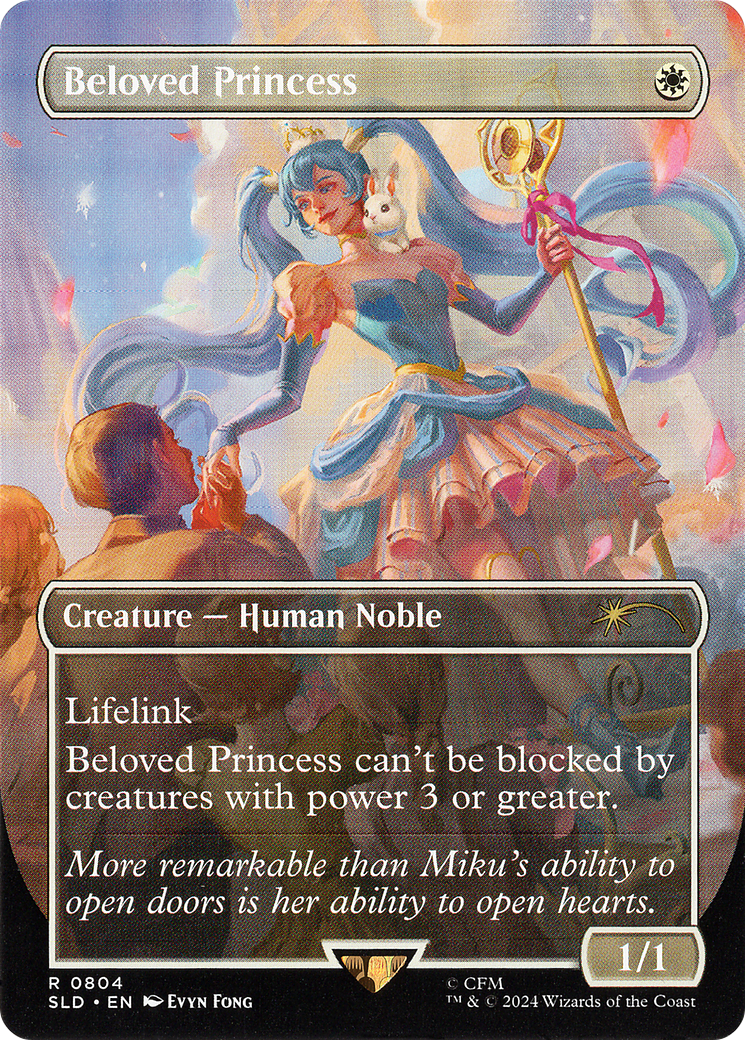 Beloved Princess (SLD-804) - Secret Lair Drop (Borderless)