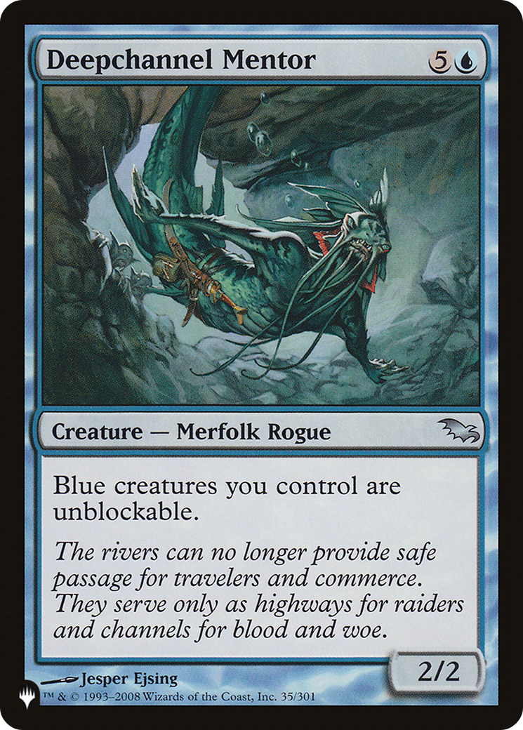 Deepchannel Mentor (LIST-35/301) - The List
