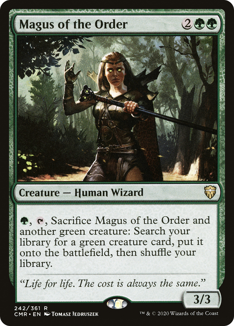 Mage de l'Ordre (CMR-242) - Commander Legends Foil 