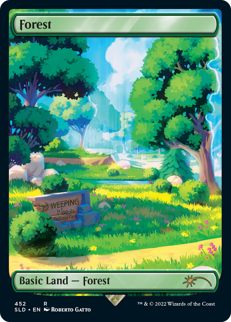 Forest (452) (SLD-452) - Secret Lair Drop: (Full Art) Foil