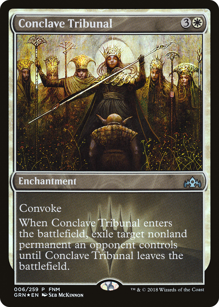 Conclave Tribunal (FNM-006) - Guilds of Ravnica Promos Foil
