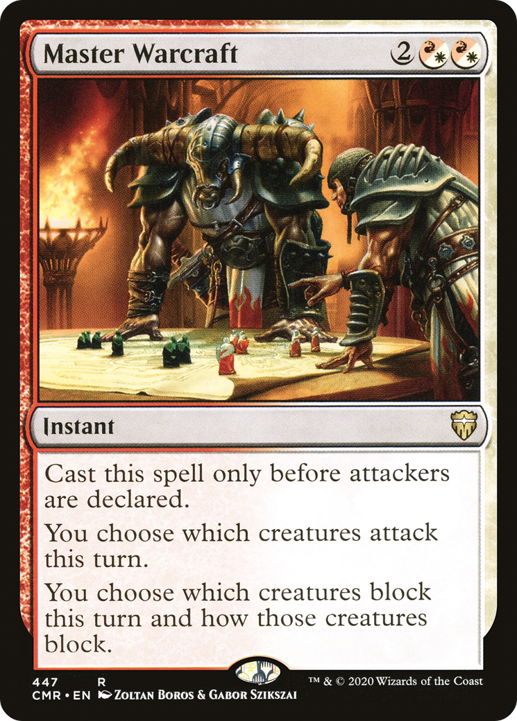 Master Warcraft (CMR-447) - Commander Legends