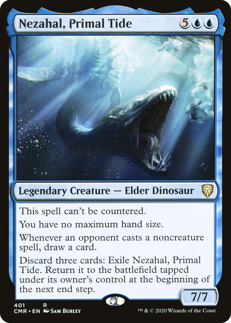 Nezahal, Marée primordiale (CMR-401) - Commander Legends 