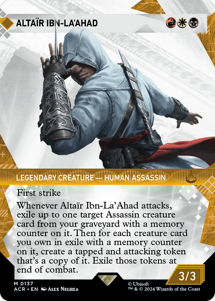 Altaïr Ibn-La'Ahad (ACR-137) - Assassin's Creed : (Vitrine) (Sans bordure) 