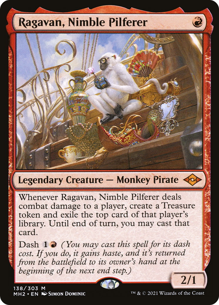 Ragavan, le voleur agile (MH2-138) - Modern Horizons 2