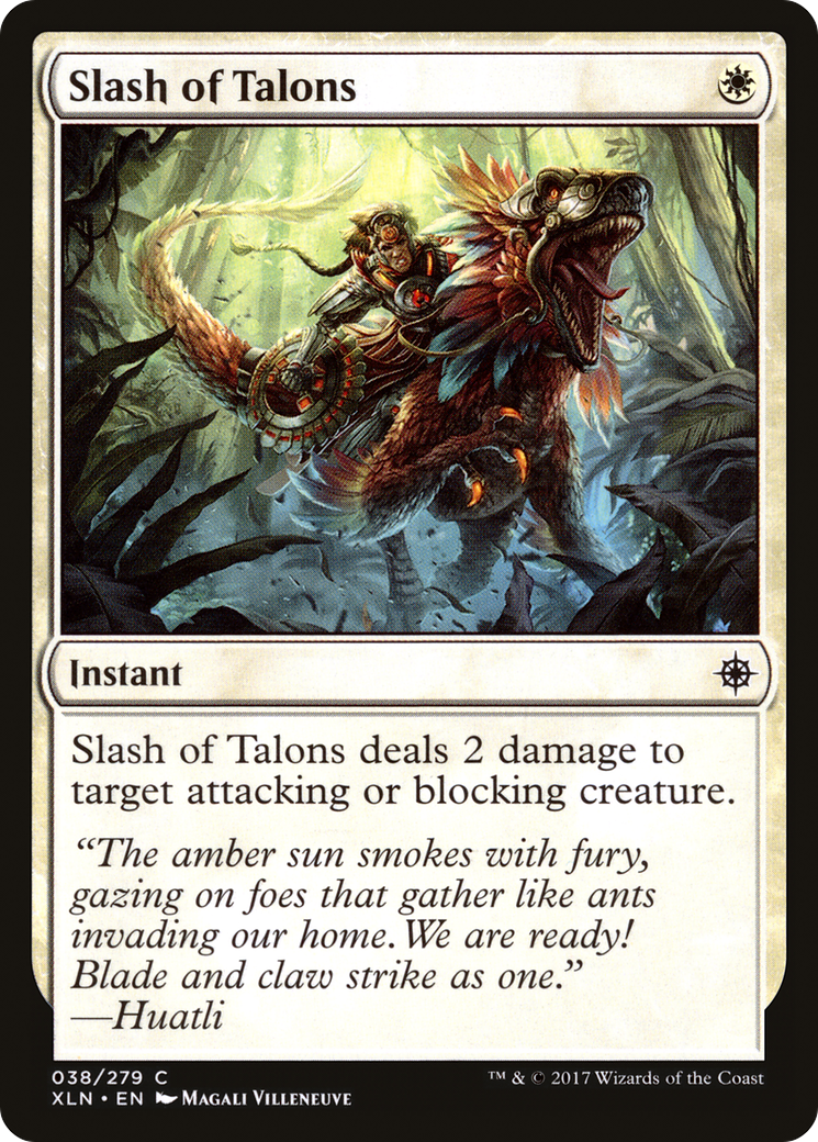 Slash of Talons (XLN-038) - Ixalan Foil