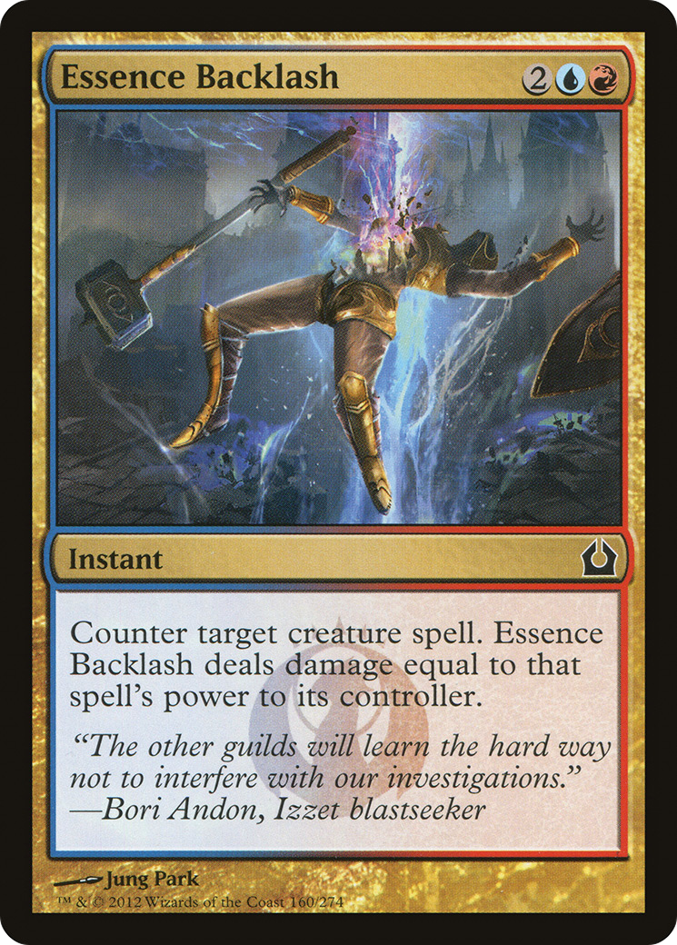 Essence Backlash (RTR-160) - Return to Ravnica