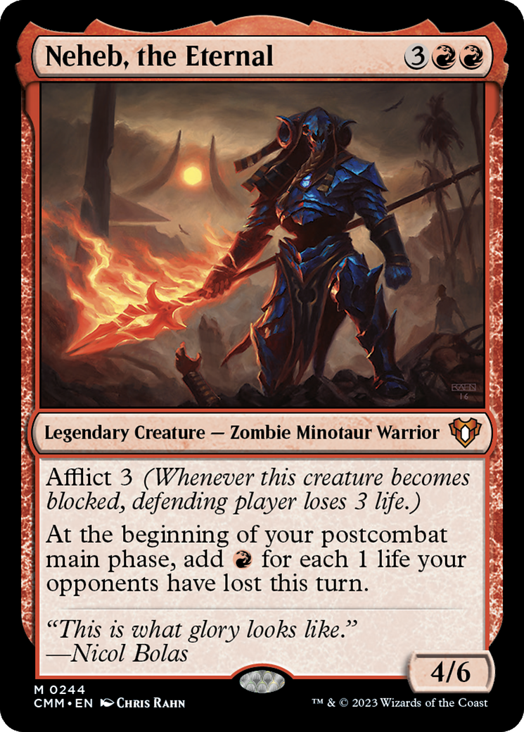 Neheb, l'Éternel (CMM-244) - Commander Masters Foil 