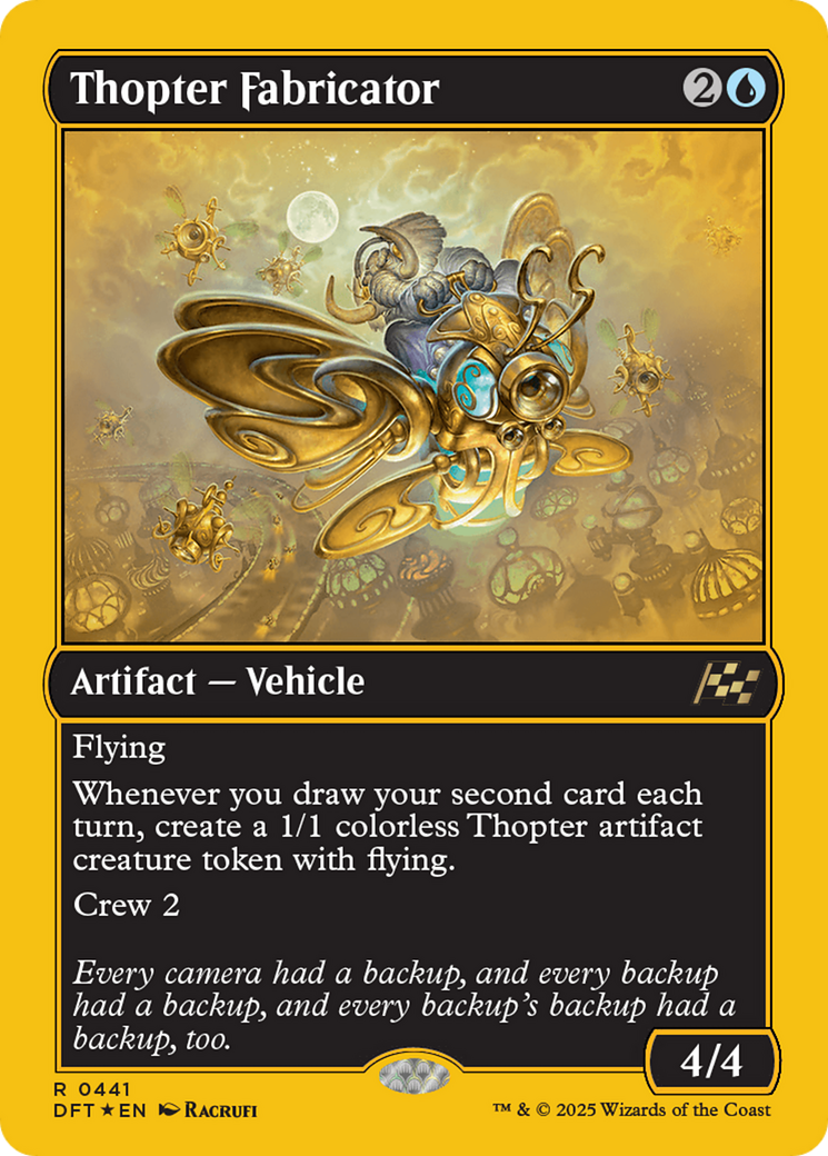 Fabricant de Thopter (Première place) (DFT-441) - Aetherdrift Foil