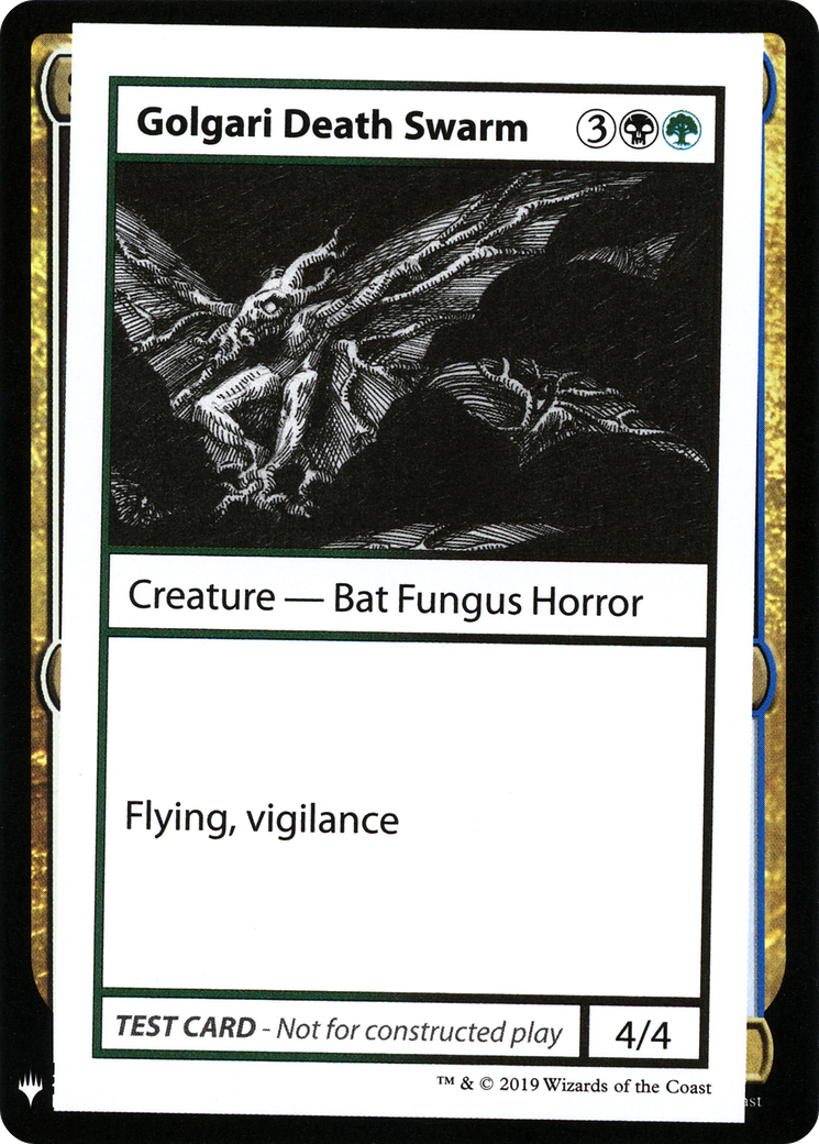 Golgari Death Swarm (CMB1-) - Mystery Booster Playtest Cards 2019
