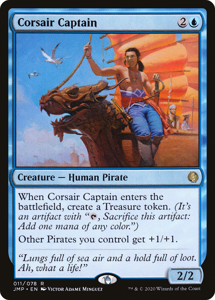 Capitaine Corsair (JMP-011) - Démarrage rapide 