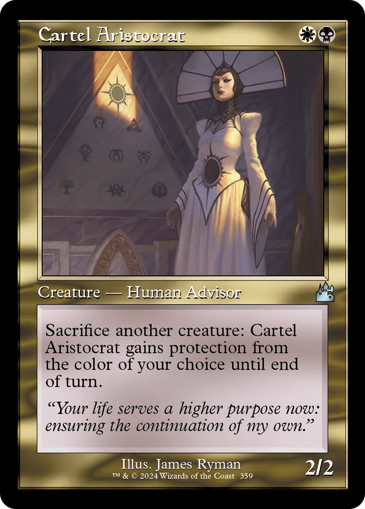 Cartel Aristocrat (Retro Frame) (RVR-359) - Ravnica Remastered