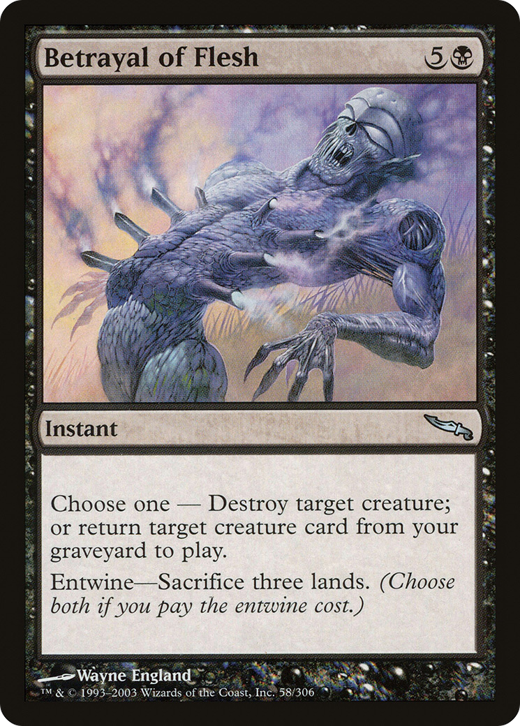 Trahison de la chair (MRD-058) - Mirrodin Foil