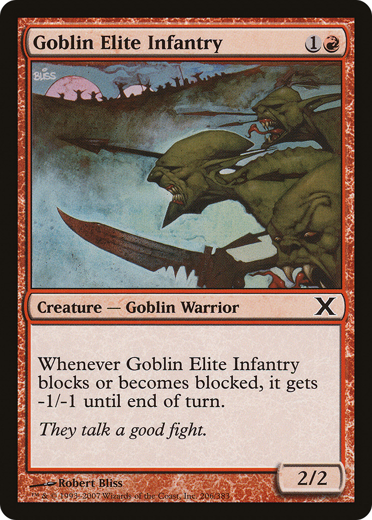 Goblin Elite Infantry (10E-206) - Tenth Edition Foil