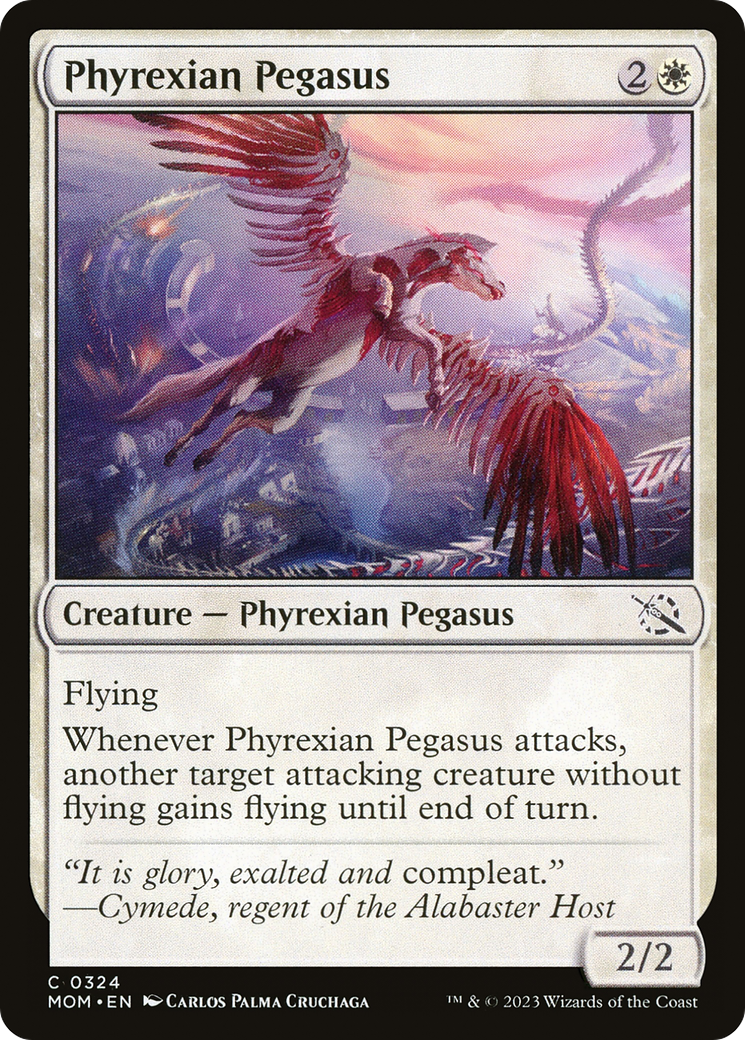 Pégase Phyrexian (MOM-324) - La Marche de la Machine 