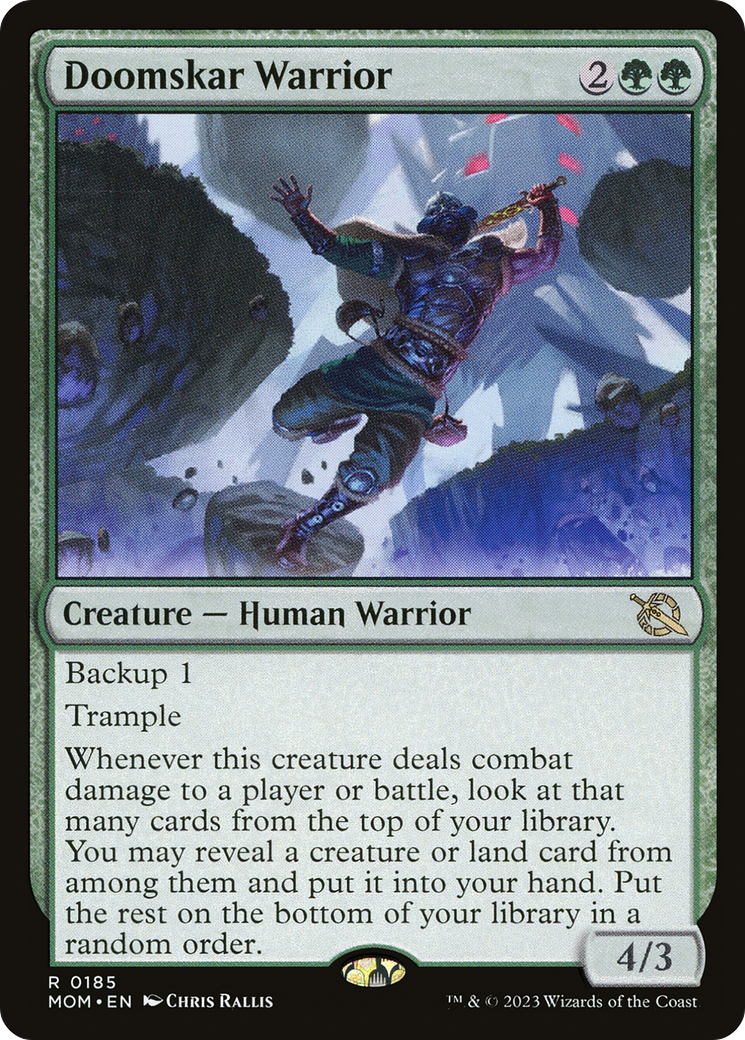 Guerrier Doomskar (MOM-185) - Marche de la Machine Foil