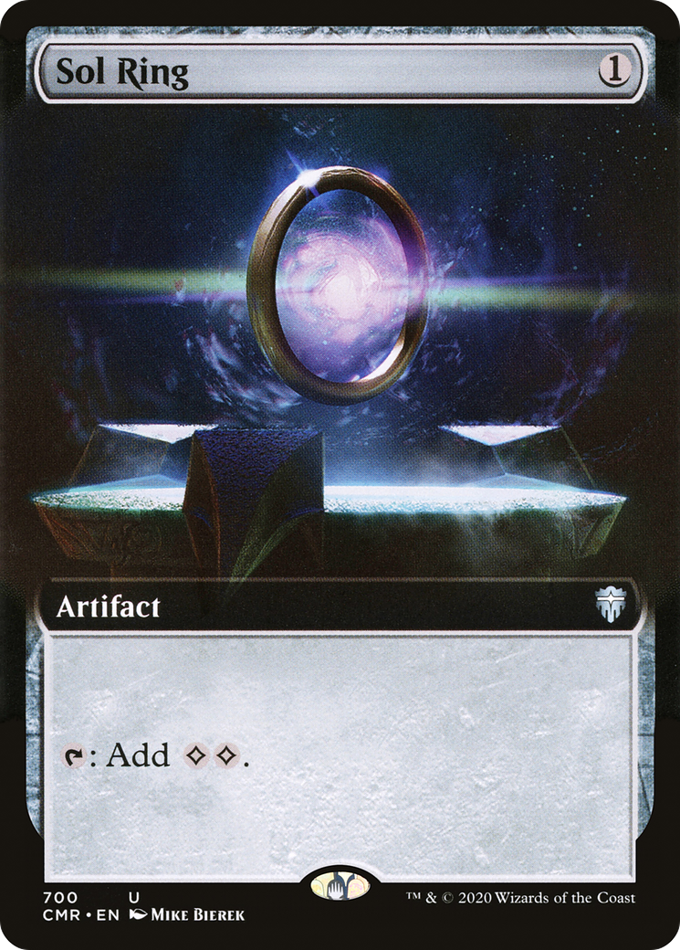 Sol Ring (Extended Art) (CMR-700) - Commander Legends: (Extended Art) Foil