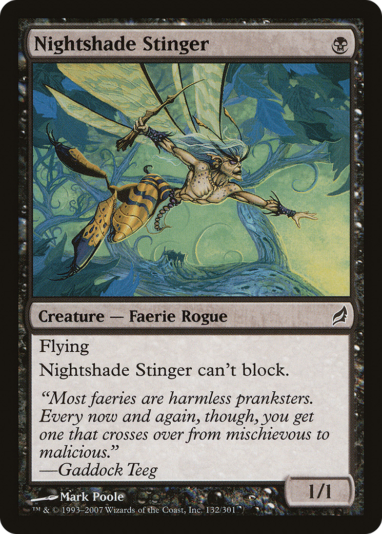 Morelle noire (LRW-132) - Lorwyn Foil 