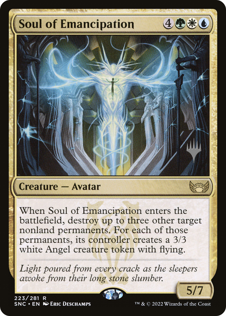 Soul of Emancipation (PPSNC-223P) - Streets of New Capenna Promos Foil