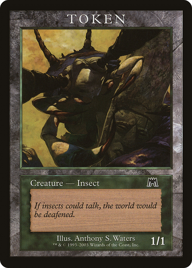 Insect Token (ONS) (MPRP-002) - Magic Player Rewards 2003