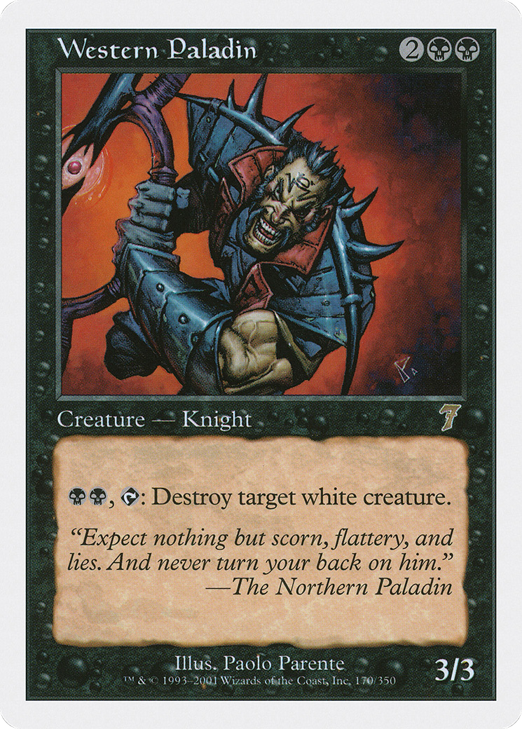 Western Paladin (7ED-170) - Seventh Edition
