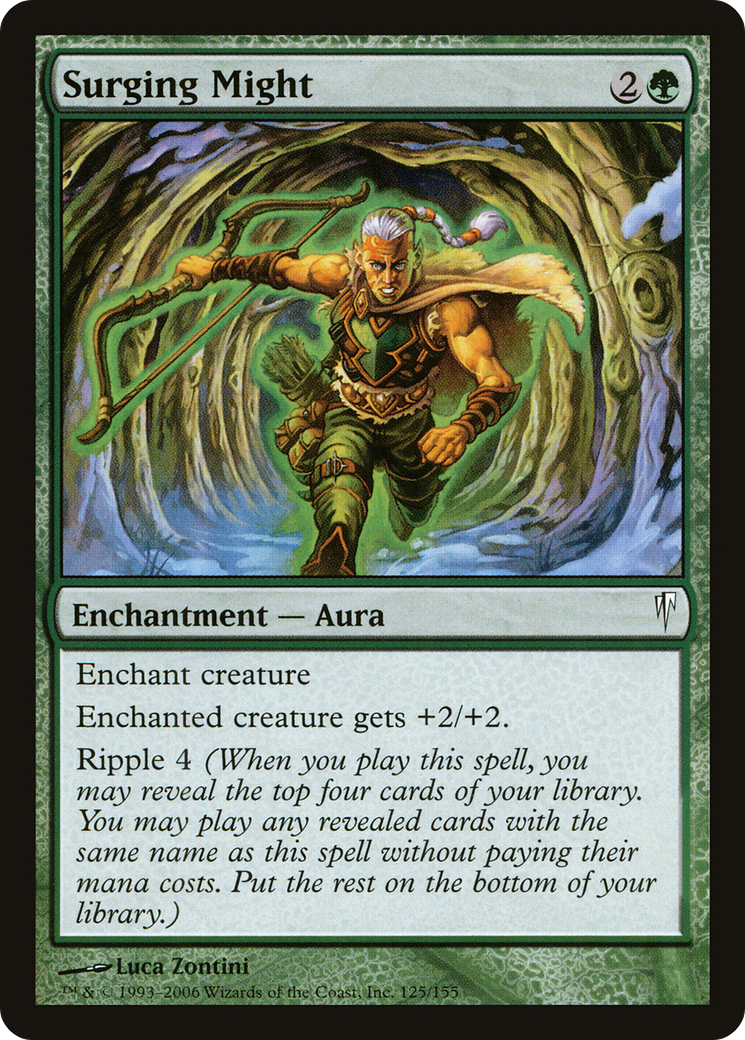 Surging Might (CSP-125) - Coldsnap Foil 