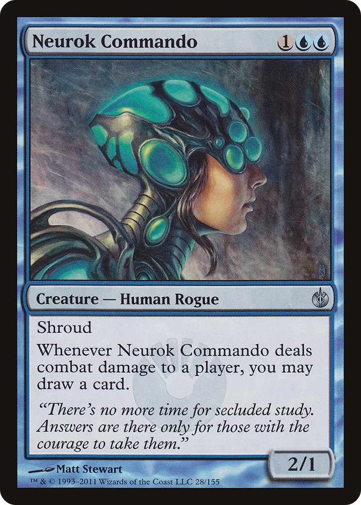 Neurok Commando (MBS-028) - Mirrodin assiégé 