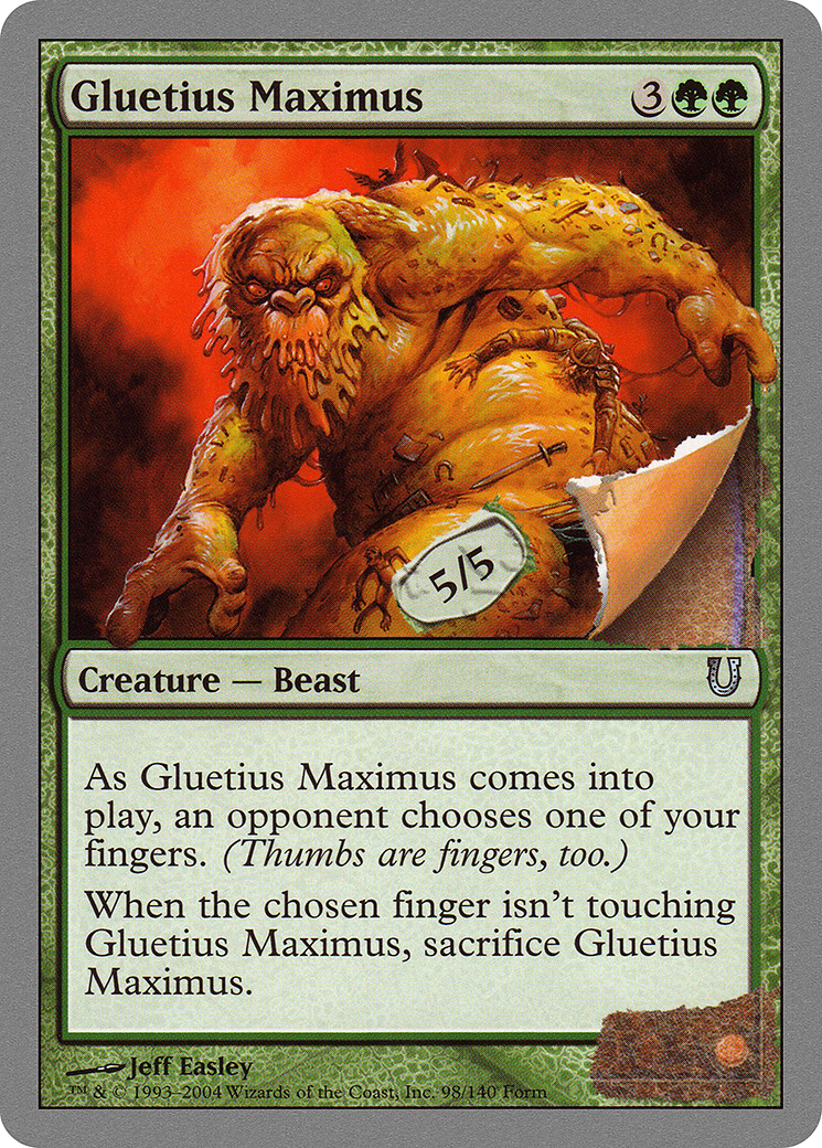 Gluetius Maximus (UNH-098) - Désarticulé 