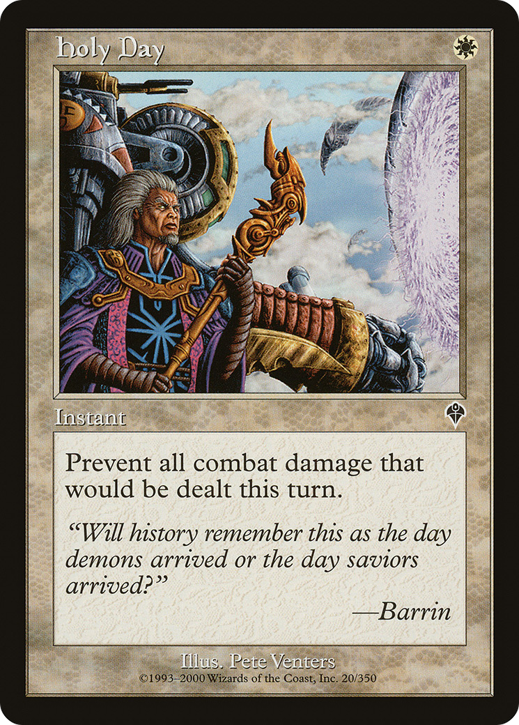 Jour Saint (INV-020) - Invasion Foil 