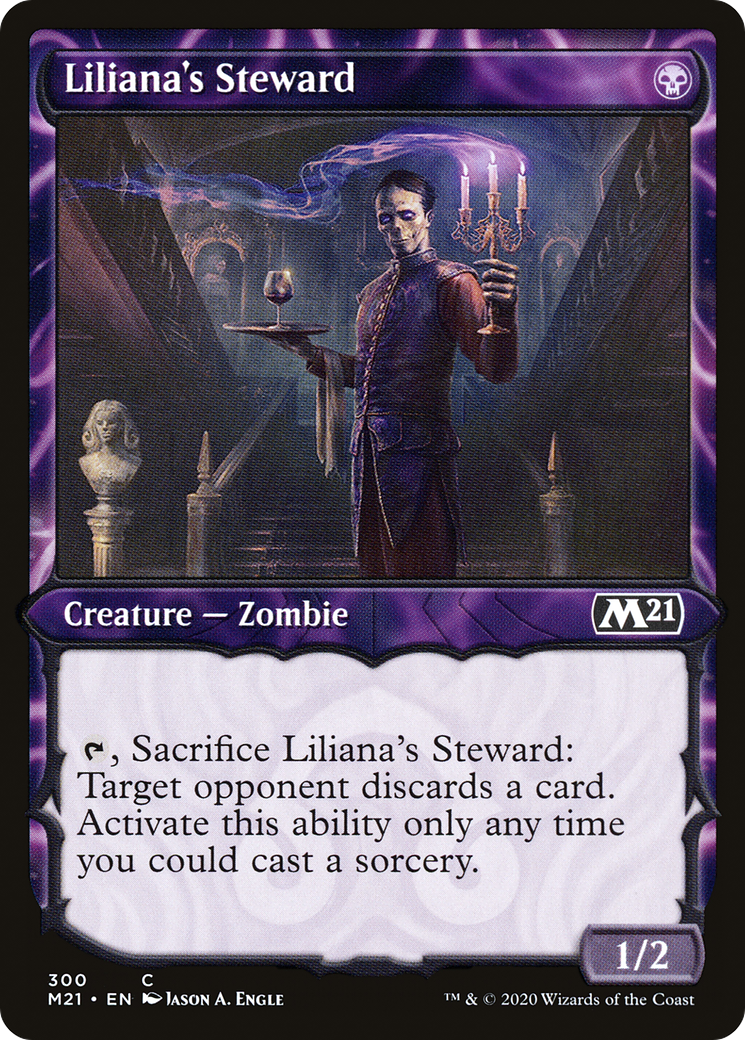 Liliana's Steward (Showcase) (M21-300) - Core Set 2021: (Showcase)