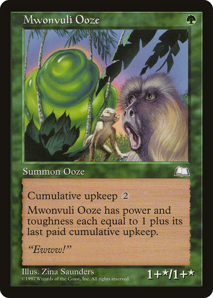 Mwonvuli Ooze (WTH-135) - Weatherlight 