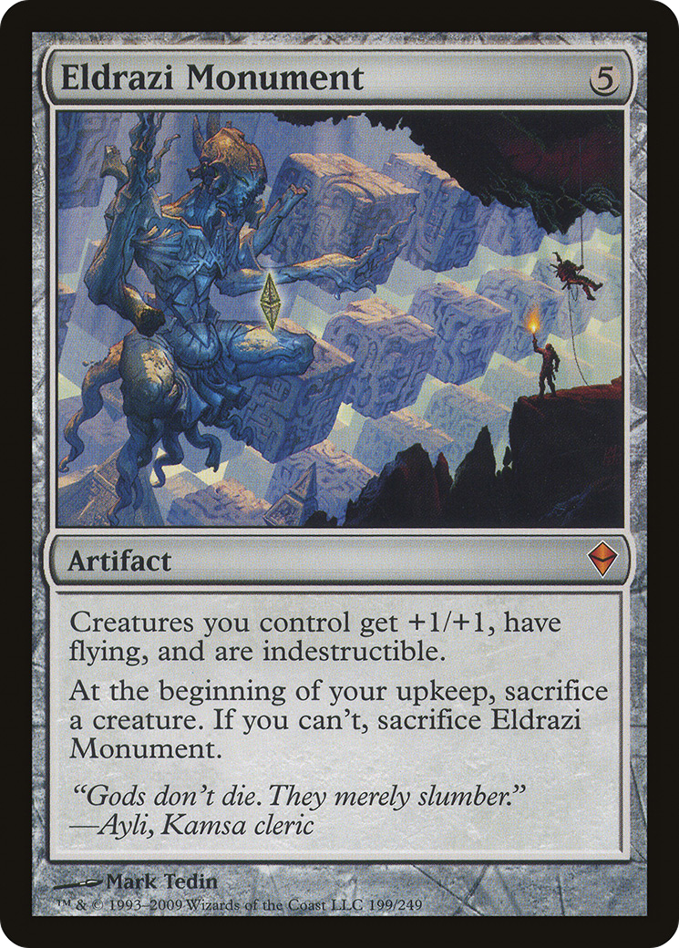 Monument Eldrazi (ZEN-199) - Feuille de Zendikar