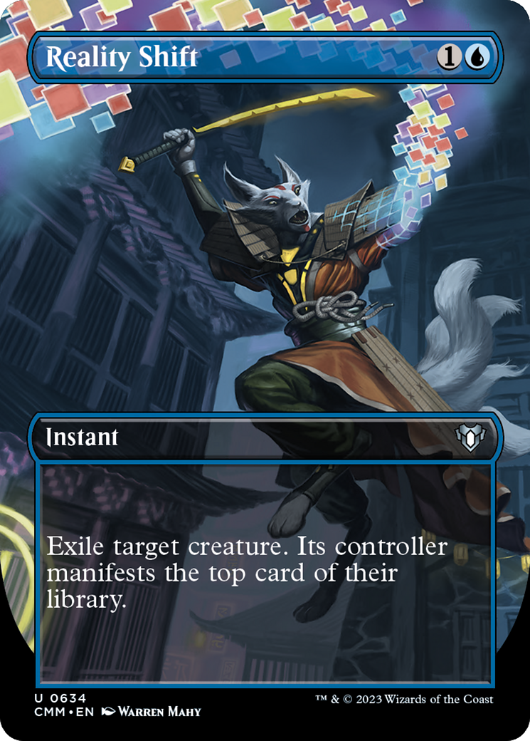 Reality Shift (CMM-634) - Commander Masters (sans bordure) Foil 
