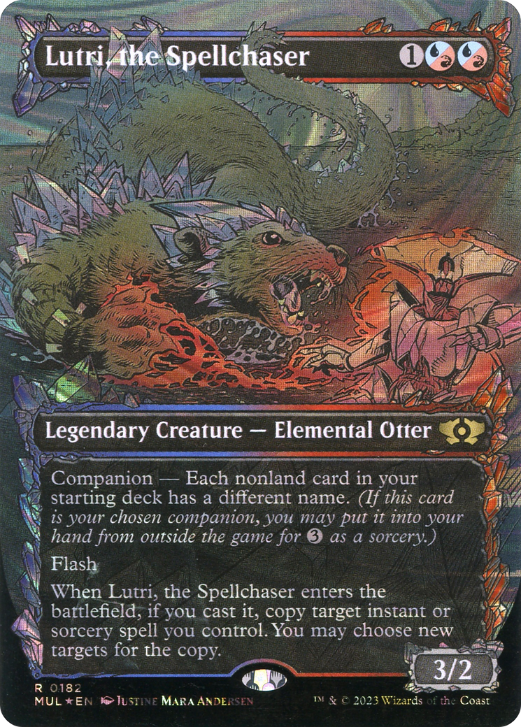 Lutri, le chasseur de sorts (MUL-182) - Multiverse Legends : (Vitrine) (Sans bordure) Foil 